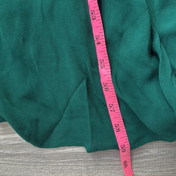 NEW Reformation Winslow dress in emerald 0 - Picture 11 of 14